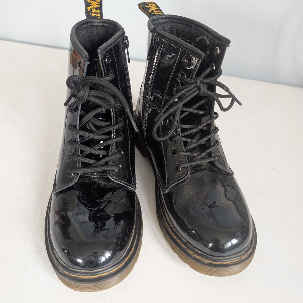 Dr. Martens Black Leather Boots